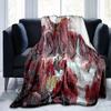 Chinese Painting Landscape Blanket Flannel Blanket Teen Into Commemorative Blanket Bedroom Personalized Blanket