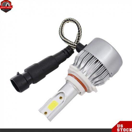 White LED Headlight High&Low Beam Light Bulbs 2120W H10 6000K 9006 9005