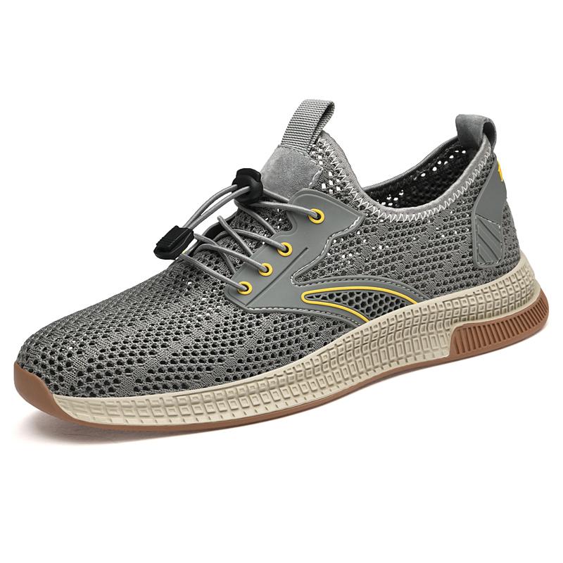 Summer High-quality New Breathable Mesh Camping Shoes Men's Sports Leisure Shoes Massage Sole Men's Outdoor Running Shoes