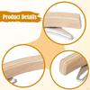 Click Percussion Block Cross Sticks Enhancer Portable Wood Rimshots Snare Drum Rims Riser