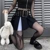 Gothic Girls Big Butterfly Print Stockings New Design Women Goth Punk Mesh Fish Net Pantyhose Sexy Stockings
