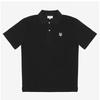 MaiSon KiTSune Grey Fox Head PaTch Polo Men S ShorT Sleeve T ShirT Pm00210kp0001