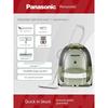 Panasonic Wired Horizontal Multifunctional Bed Vacuum Cleaner