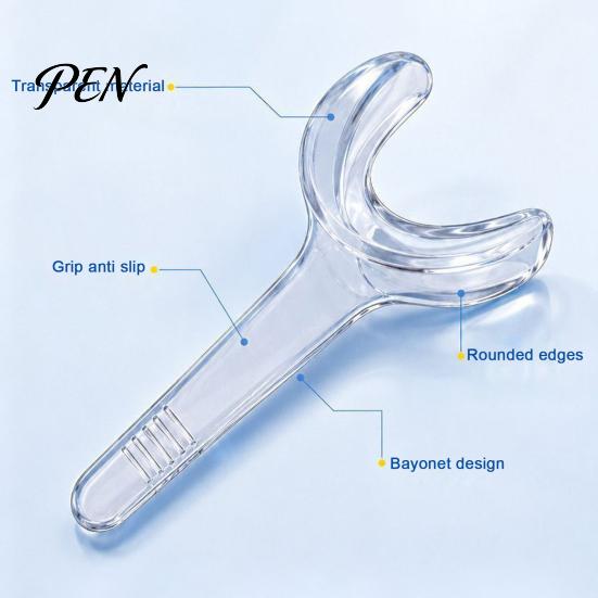Dog Dental Care Tool Pet Tooth Brushing Helper, Clear Teeth Cleaning Aid, Reusable Mouth Spreader for Tool, Holds The Lip Aside Dogs Cats Easy