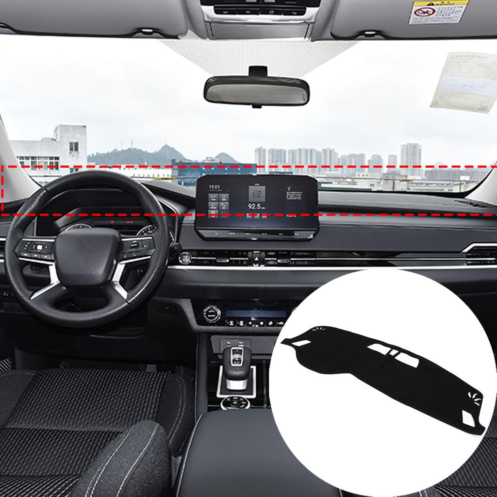 Car Dashboard Cover Dash Cover Mat Without HUD for Mitsubishi Outlander