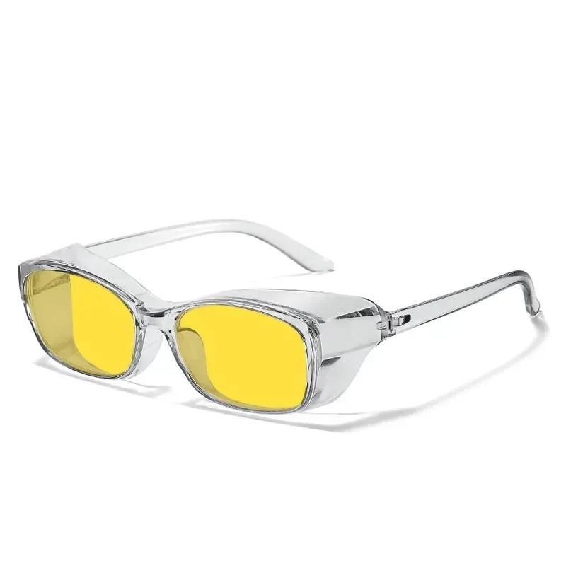 New Fashion Night Vision Edge Protection Women's Sunglasses Outdoor Neutral Night Driving UV400 Anti Blue Light Glasses
