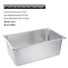 Stainless Steel Rectangular Food Pan