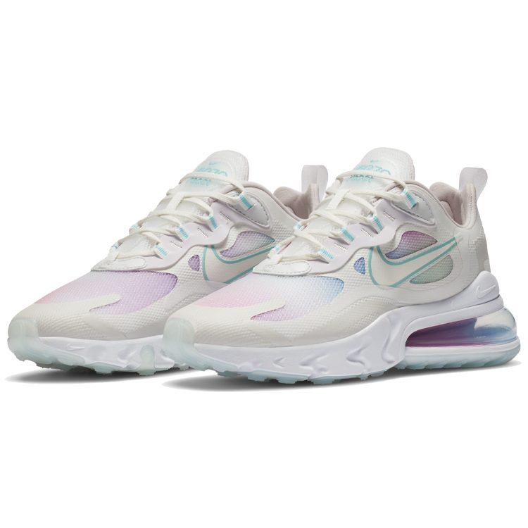 Nike Air Max 270 React Summit White Bleached Aqua Damen CK6929-100