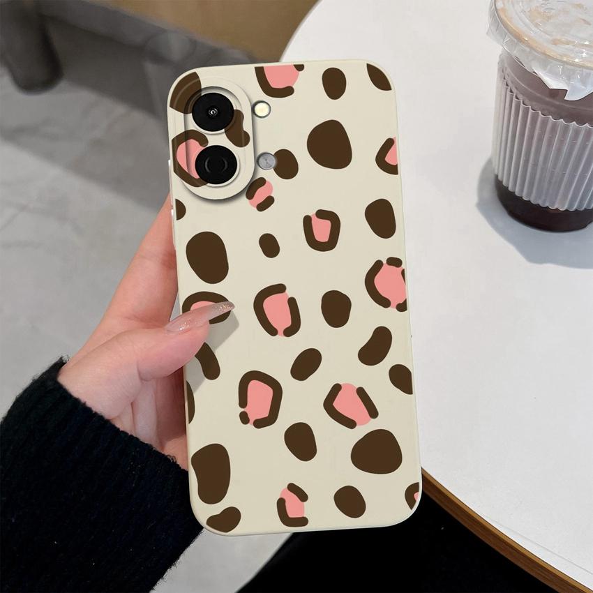 Cute Smiley Face Pattern Fashion Case For Tecno Spark Go 3 2 1S 30 40 40C Pova 7 Ultra Pro Neo Phone Cover Soft Liquid Silicone Non Slip Durable Shell