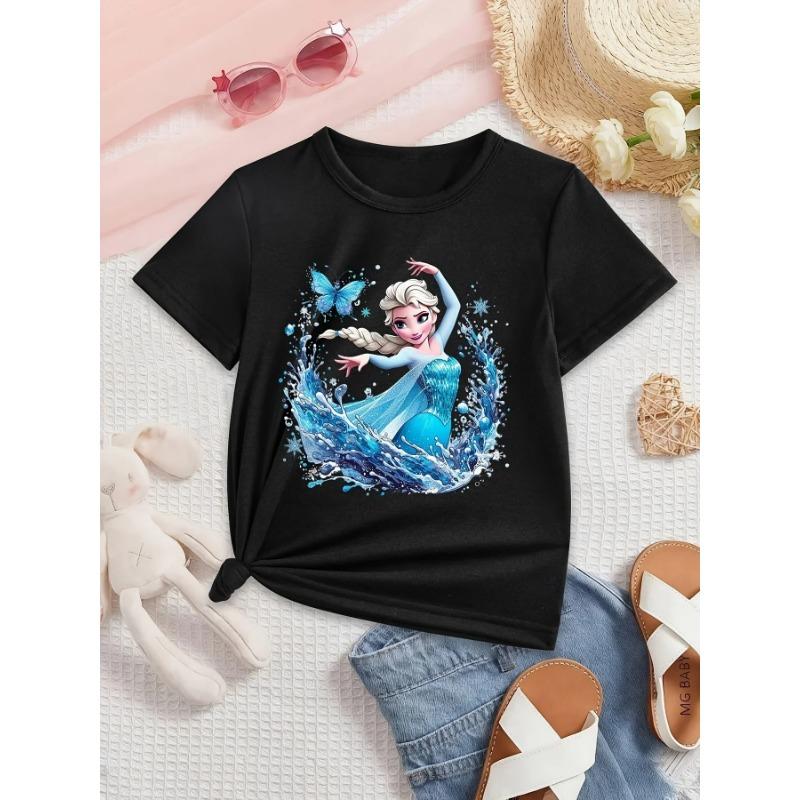 2026 Summer Pokemon Cute Starters Group Print T-Shirt, 100% Cotton Loose Oversized Couple & Family Tee for Travel Game & Sports