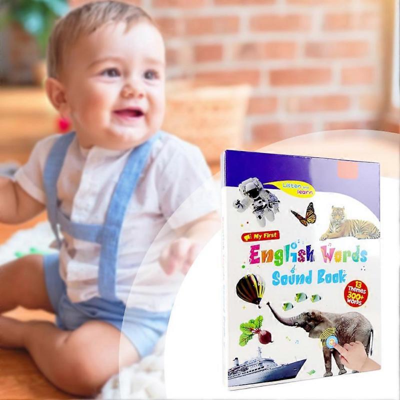 English Learning Talkings Book for Kids, Educational Talkings Books for Kids To Learn, for Boys Girls 1 2 3 4+ Year