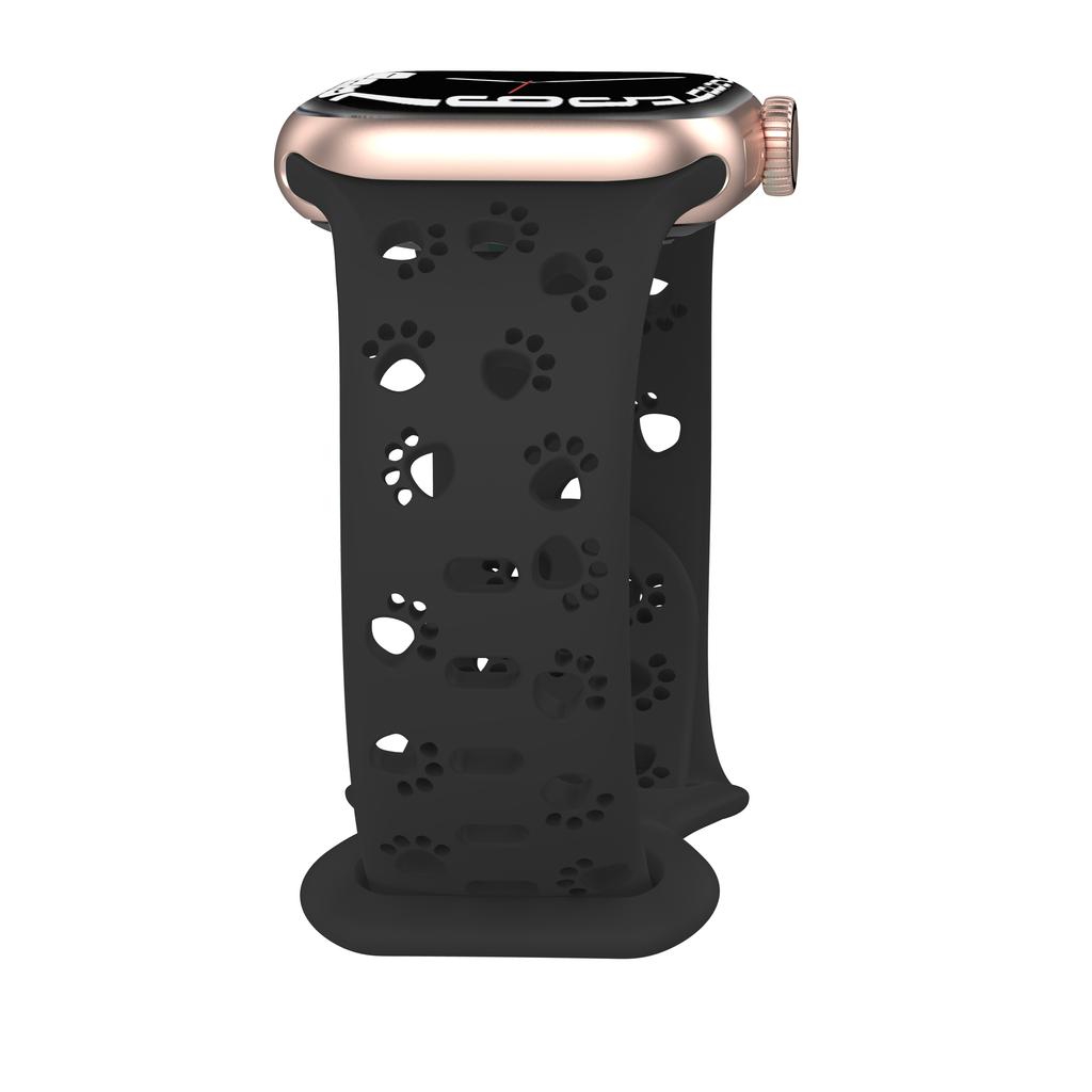 Dog Paw Silicone Strap For Apple Watch Band 44mm 40mm Correa 38 42mm bracelet iwatch Series ultra 8 7 SE 6 5 4 3 49mm 45 mm 41mm
