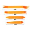5pcs Car Door Clip Panel Audio Video Dashboard Removal Kit Installer Prying Tool Rivets Fasteners Disassembly Nail Puller