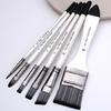 6 Pcs/Set Fine Tip Paint Brush Nylon Hair Painting Brush Artist Paint Brush Acrylic Paint Brush Drawing Supplies