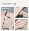 Unisex Quick-Dry Cotton Waffle Bathrobe - Ideal for Summer and Hotels