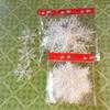 Festive Chenille Wire-Wrapped Snowflake Ornaments for Christmas Tree Decoration