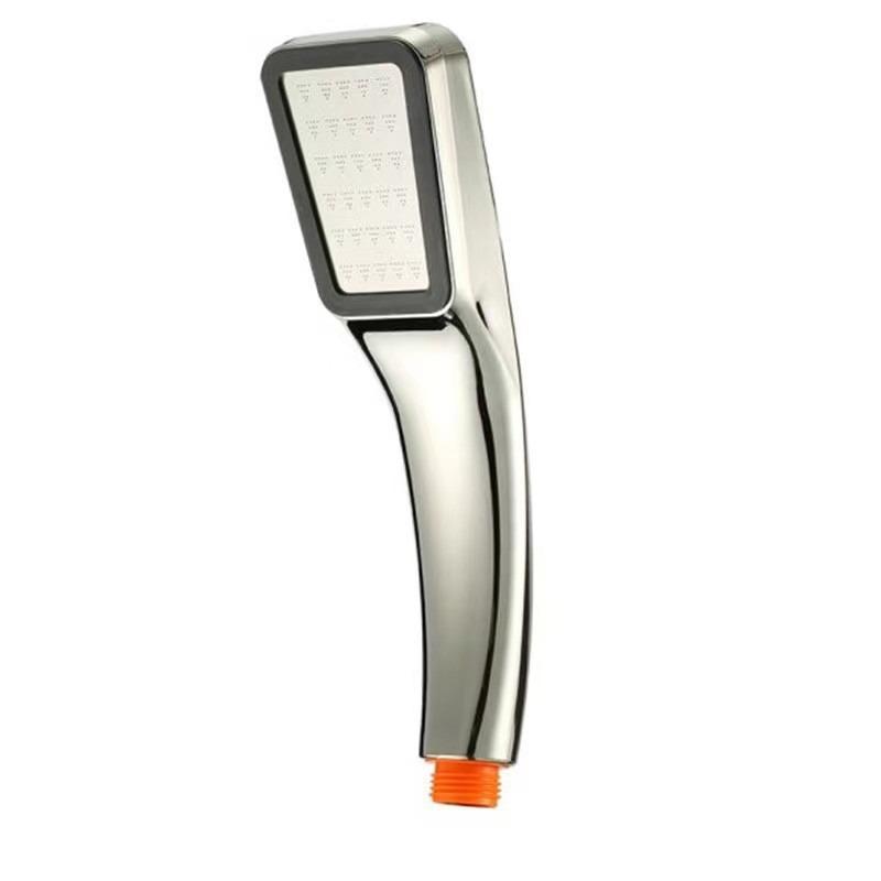 

300-Hole Square Handheld Shower Head - Super Powerful Pressure Boosting Sprayer for Home Bathroom, High-Efficiency Water-Saving