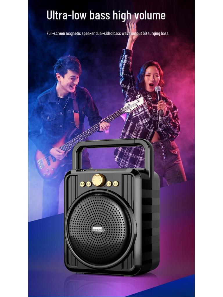 Portable Outdoor Bluetooth Speaker with High Volume