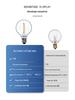 LED Solar G40 Tungsten Filament Outdoor Waterproof Christmas Decorative Light Strings