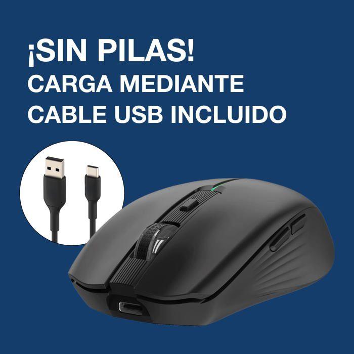 Souris Gaming Sans Fil - Coolbox - W01 - 1600 Dpi - Éclairage RGB - 6 Boutons