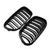 Car Front Bumper Grilles Kidney Racing Grill For BMW 1 Series F20 F21 LCI 120I 2016 2017 Double Slat Replacement Grille