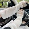 Anti-UV Driving Gloves Breathable Floral Lace Gloves Fashion Sun Sleeves