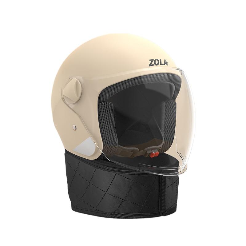 Winter Helmet Belt Scarf Electric Car Helmet Men and Women Universal Cat Ear Helmet Hard Hat