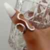 Funny Elegant Fish Shaped Adjustable Rings For Men Women Everyday Wear Or Parties Supplies Fashion Open Rings  Jewelry Gifts