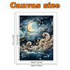 DIY Sea of Clouds Pearl Diamond Art Kits Without Frame 30x40cm Gem Art Diamond Painting Kits for Adults/Beginners Gift Idea Home Wall Decor