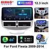12.3 Inch Touch Screen Wireless Carplay for Ford Fiesta 2009-2014 GPS Navigation Bluetooth 4G