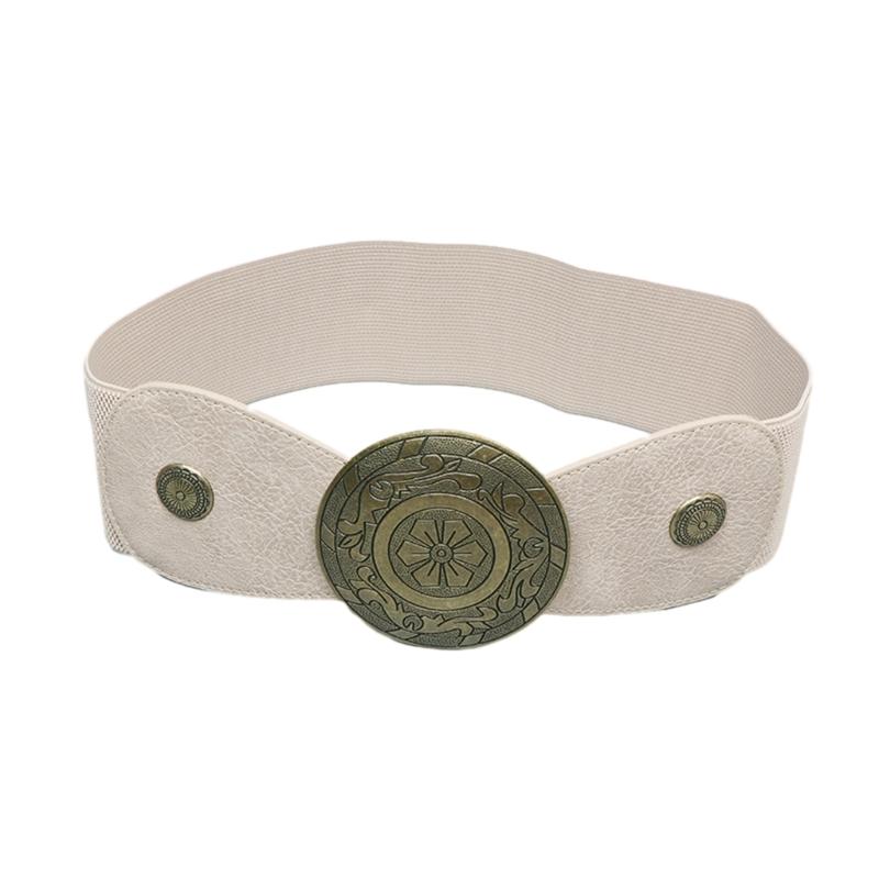 Erwachsener Elastischer Ösen-Design Taillengürtel Verstellbarer Übertriebener Persönlichkeits-Taillengürtel für Männer Jugendliche Mantel Jeans