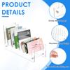 Acrylic Card Display Holder Counter Home Office Desktop Supplies rading Card Stand Transparent 14 Slots