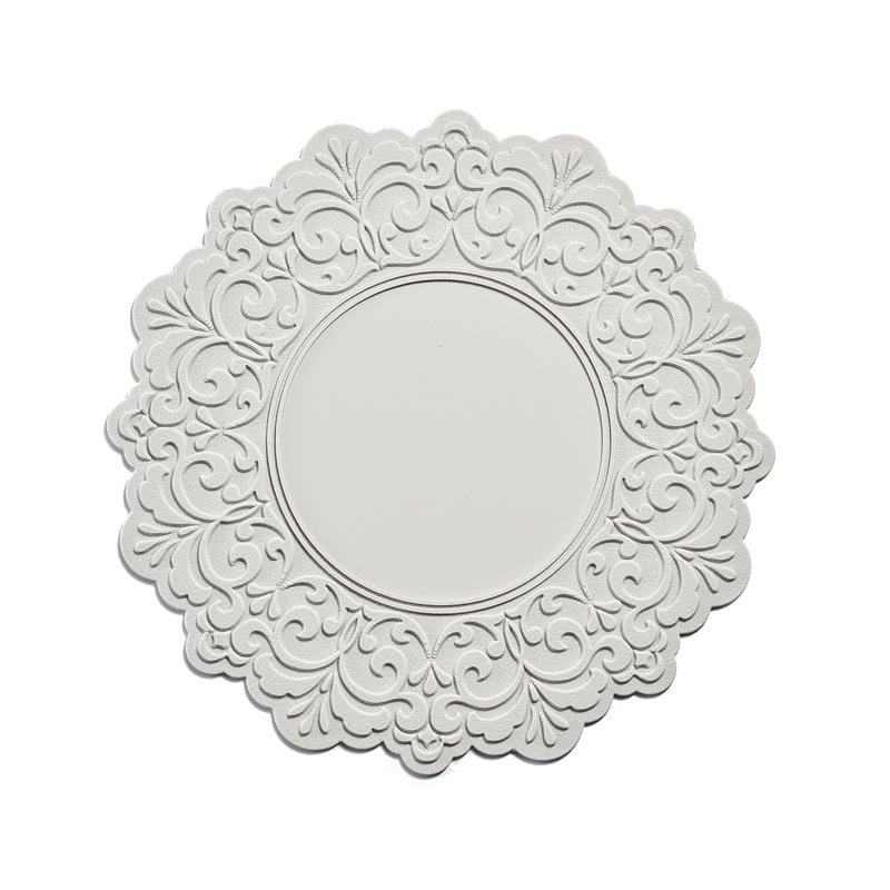Nordic Silicone Embossed Lace Heat-Resistant Mat - Placemat, Teacup, Bowl, Pot, and Dinner Plate Accessory