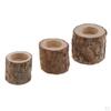 Branch Rustic Shabby Candle Holder Wood