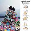 Nightmare Before Christmas Characters Blanket Soft Throw Blanket For Home Bedroom Bed Sofa Travel Office Solid Christmas Blanket