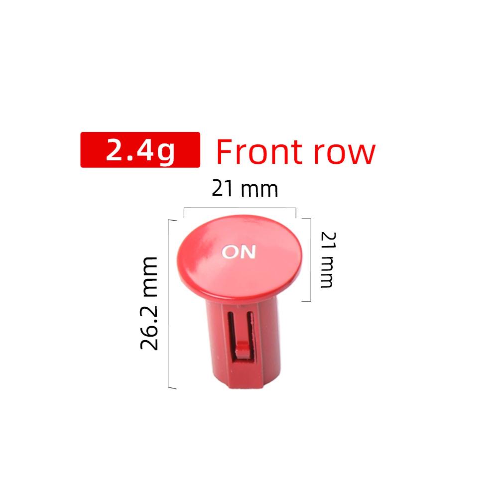 1669007305 ABS Black/Red Round Car Console CD Player Power On/Off Switch For Mercedes-Benz W176 W204 W212 W156 W166 W246 W117