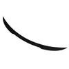 3PCS Car Rear Spoiler Wing Bright Black 120cm Low Noise Lightweight Shockproof Universal for Vehicle