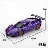 1.36 Alloy SF Track Style Pullback Car, Simulation Supercar Pullback Alloy Car, Alloy Toy Car, Children's Toy.
