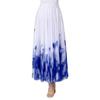 Ink painting dance skirt Classical dance gauze skirt Ballroom dance skirt Mesh swinging skirt Stage performance Competition uniform