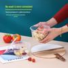Disposable Round Plastic Bowl with Lid