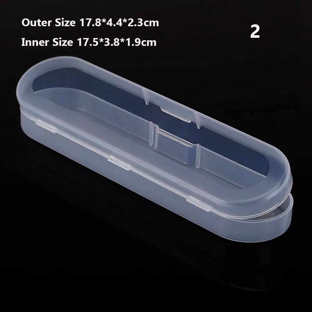Transparent Plastic Storage Box Small Square Clear Jewelry Diamond Container Clips Boxes Craft Bead Holder Pill Storage Supplies