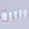 5/10Pcs Silicone Finger Protectors Heat Resistant Anti Slip Anti Scalding Antistatic Finger Cots Single-Finger Transparent Cover