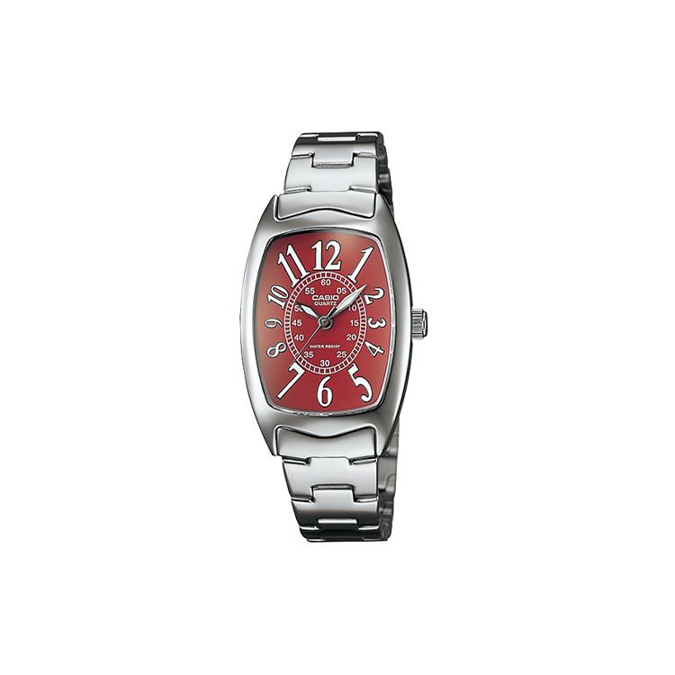 CASIO Women s Standard Series Red Watch LTP-1208D-4B LTP-1208D-4B
