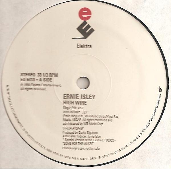

12inch Record ERNIE ISLEY - High Wire ED5413 Elektra 1990 US Soul/Funk Used