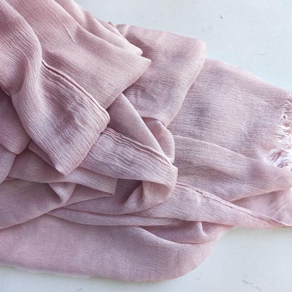 60 Color Cotton Crepe Shawl Headwraps Fashion Scarf Hijab For Women Veil Muslim Islam Hijab Cap Scarf For Muslim Shawl 200*90Cm