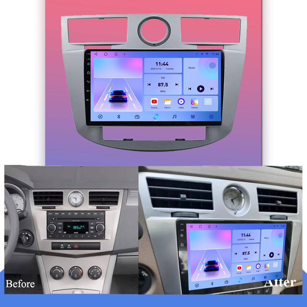 Autorádio Android Carplay pro Chrysler Sebring Cirrus 2007-2010 Multimediální přehrávač Hlavní jednotka Stereo GPS Navigace BT WIFI 2+32GB