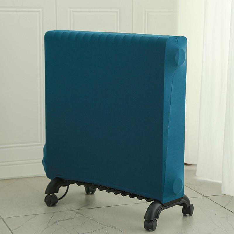 New Portable Heater Radiator Dust Cover Thickened Flower Print Elastic Household Oil Tin Radiator Protective Storage Dust Covers