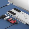 Choetech 7-in-1 Multifunctional Laptop Docking Station Black - PD/USB-C/HDMI/2x USB-A/SD/TF (HUB-M43)