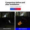 Universal Motorcycle Projection Turning Signal Illumination Lamp LED Atmosphere Motorbike Highlight Warning Indicator Light