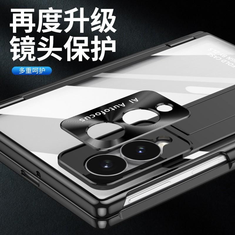 Z Fold 8 Case Ultra Magnetic Hinge Protection Electroplated Shockproof Cover Foldable Phones